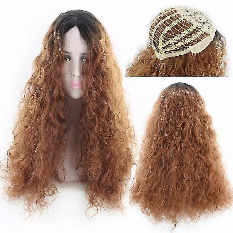 Long Wave Small Curly Wig For Women