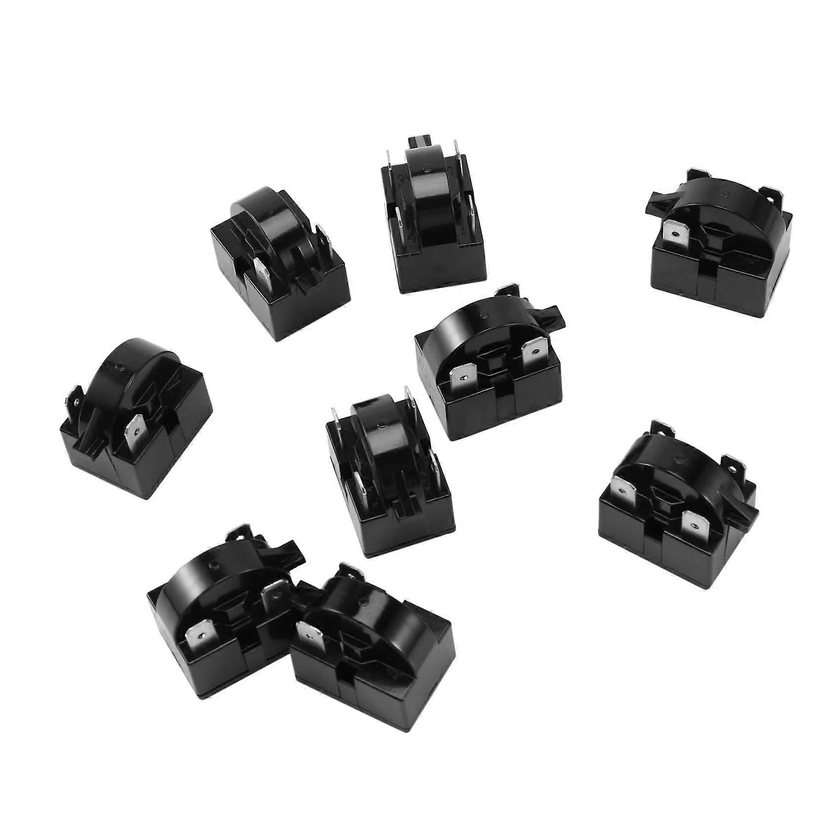 9Pcs PTC Starter Parts for Refrigerator 2 3 4 Pin 12 15 22 Ohm Compatible with Various Models