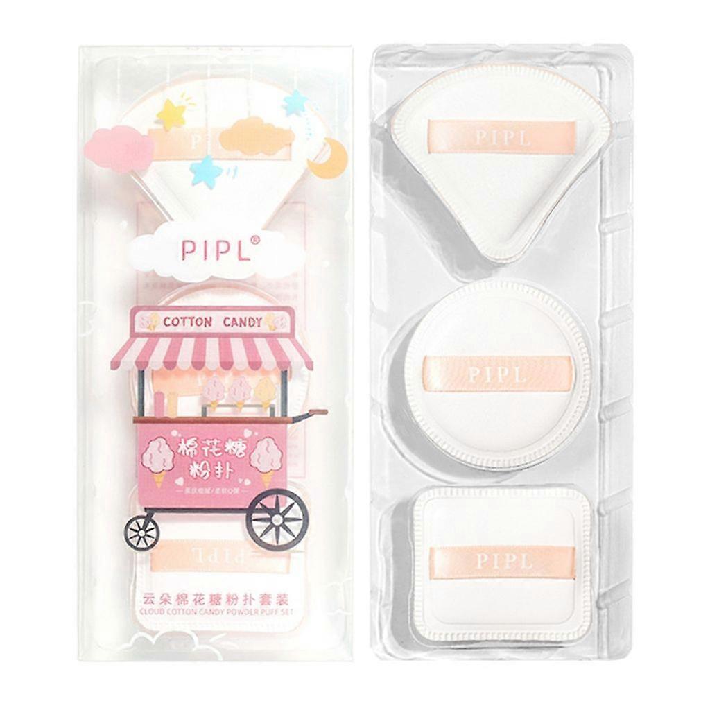 Makeup Setting Puff Cotton Powder Puff Face Triangle-Makeup Puff Powder Puff