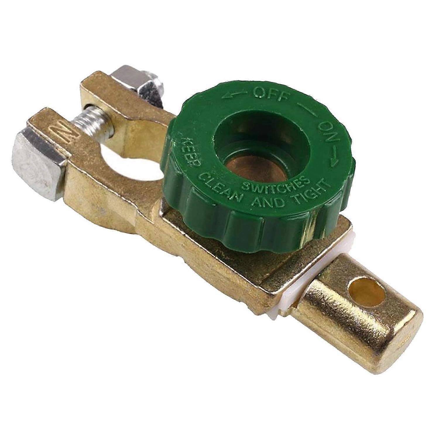 Interruptor de batería universal con botón verde 12 V o 24 V