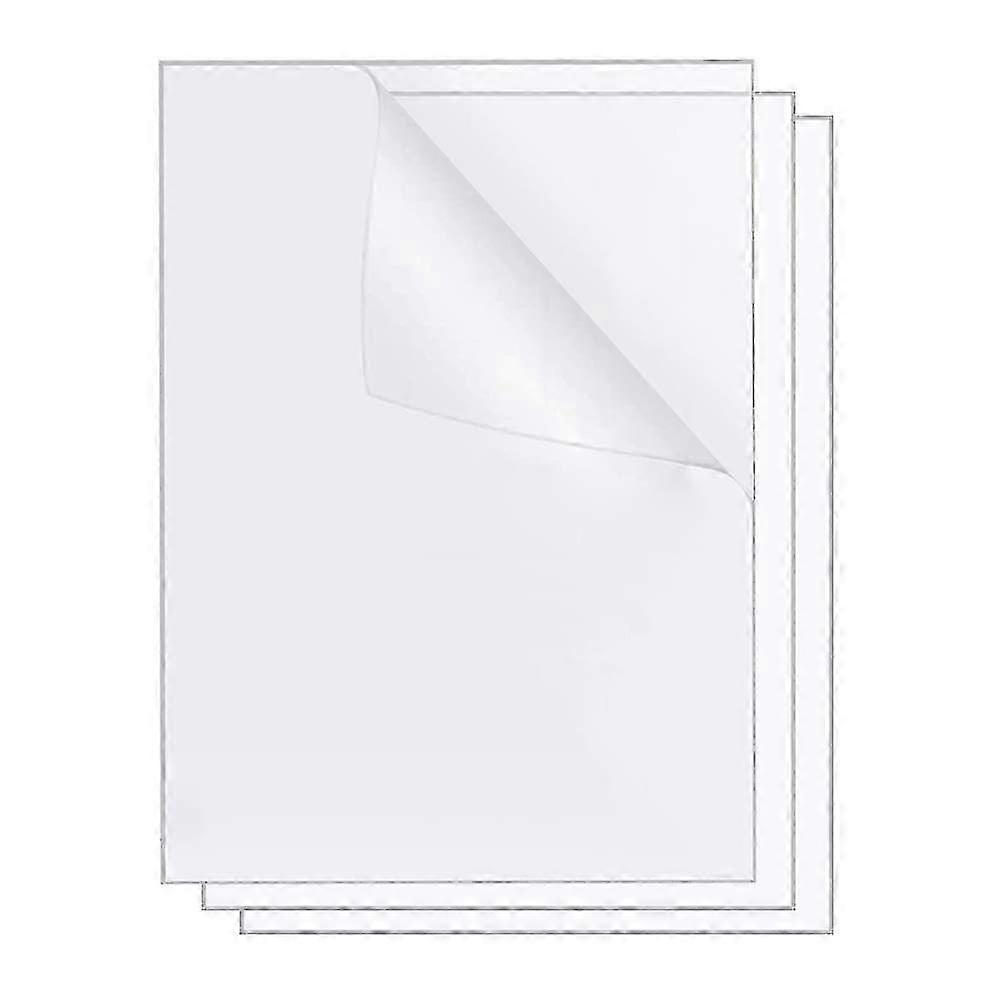 4pcs 2mm Transparent Acrylic Plastic Sheets
