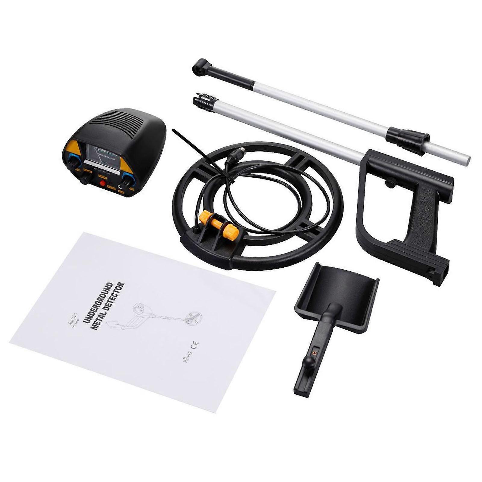 Pointer Display Metal Detector with Grip High Sensitivity Underground Metal Treasure Finder