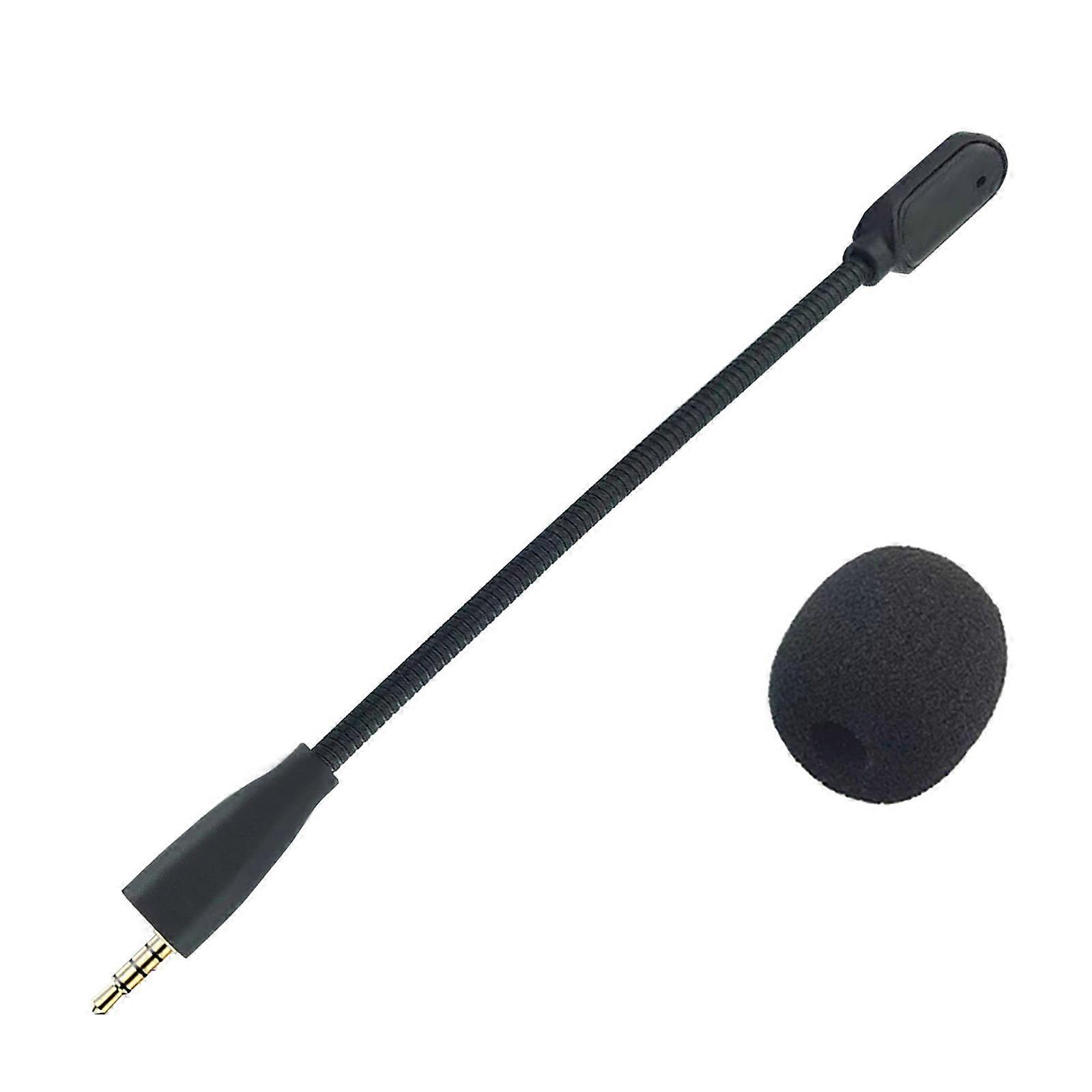 Detachable Headsets 3.5mm Microphone Boom For MMX100/MMX150 Headphone Mics with Foam Filter for Clear Sound Experience