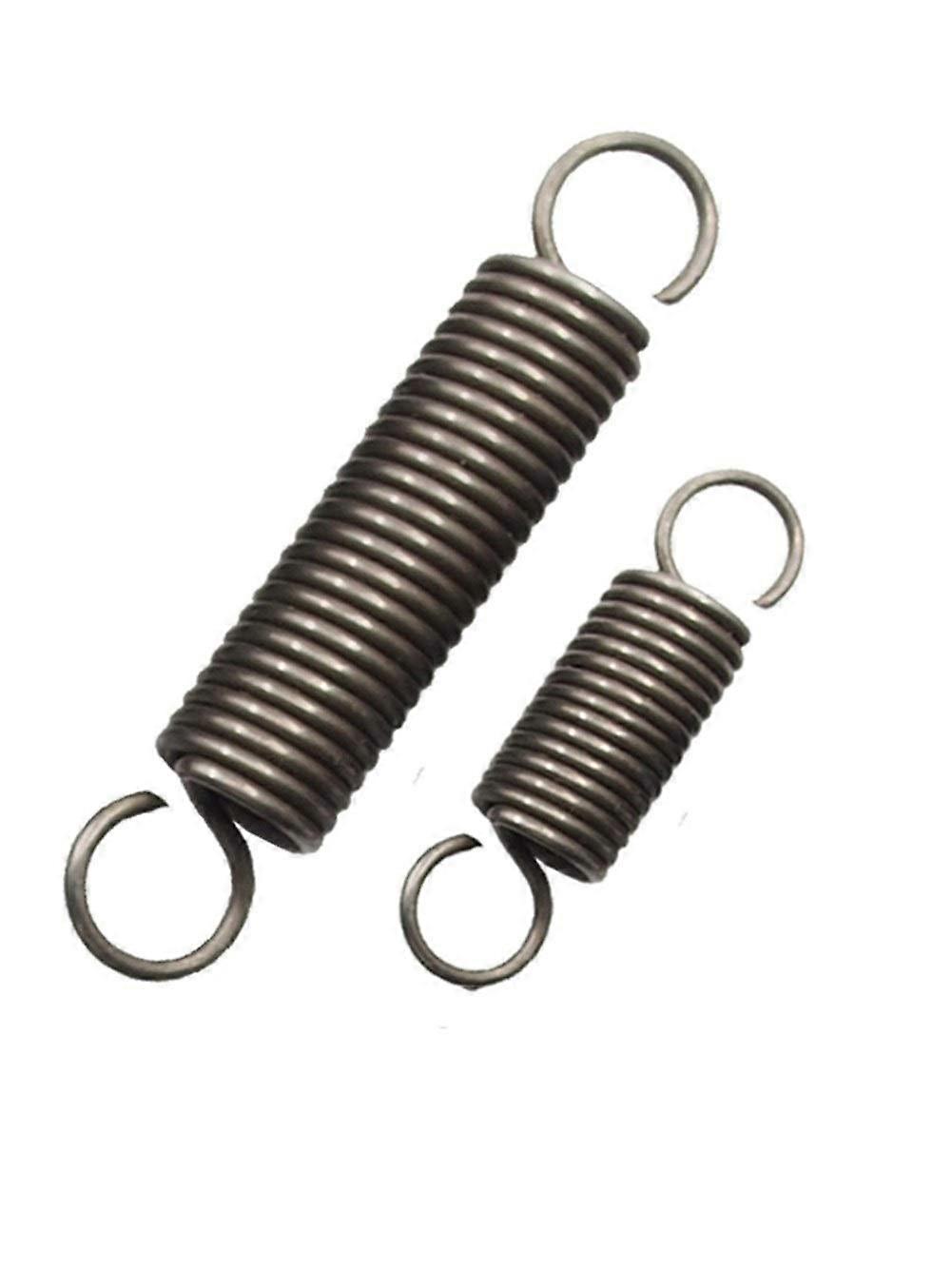 XianglaaFlexible Springs, 2PCS,Extension Spring, Toy Steel Tension Coil Spring, with Hooks