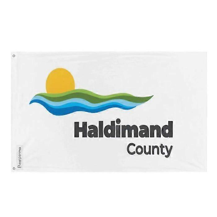 Flag - Haldimand - 160 x 240 cm - Polyester - Double-sided print - Iron eyelets