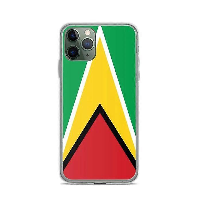 Phone Case - PIXELFORMA - Guyana Flag - Compatible with iPhone 11 Pro - Flexible - Shockproof