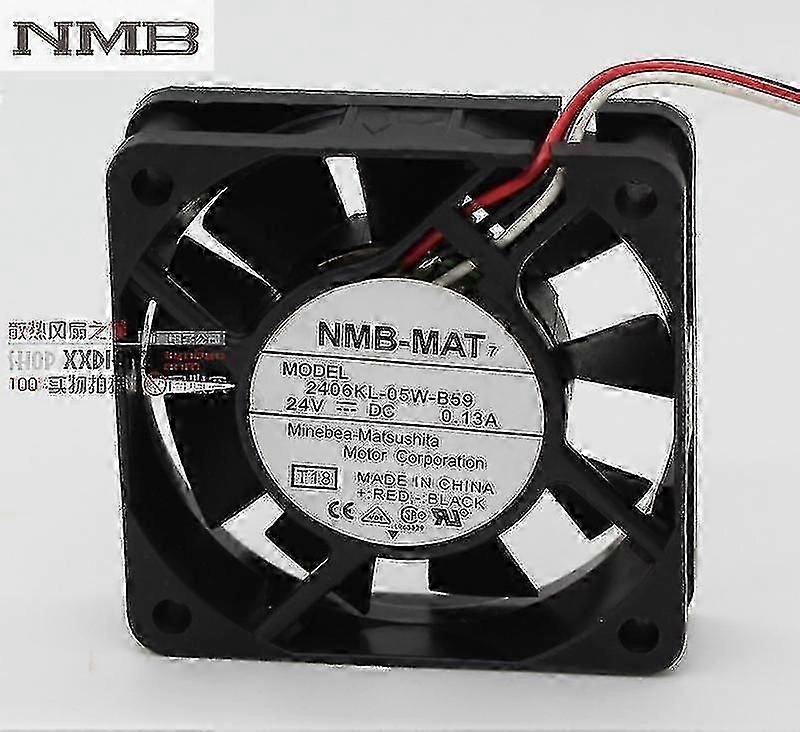 For Fanuc System Fan 6015 2406kl-05w-b59 6015 6cm 24v 0.13a Numerical Control Machine Tool Fans