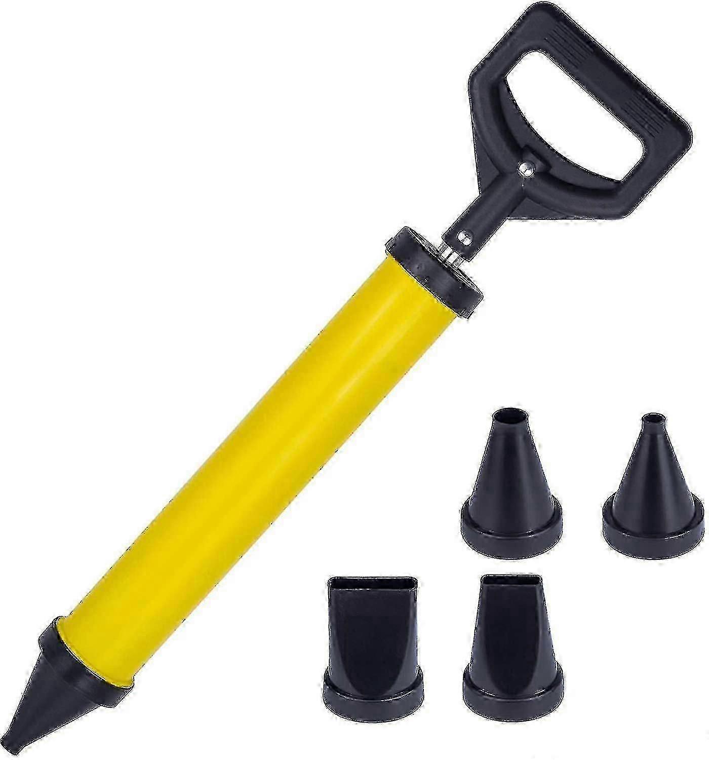 Pistolet do zaprawy, pompa do zaprawy ręcznej, spray do betonu z prasą do zaprawy akcesoryjnej, opryskiwacz zaprawy + 4 dysze