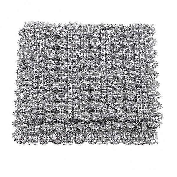 Elegant Rhinestone Ribbon for Wedding Decor - 16 Rows