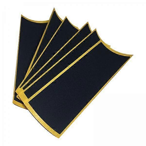 6x Set of 6 Fingerboard Stickers for Enhanced Grip