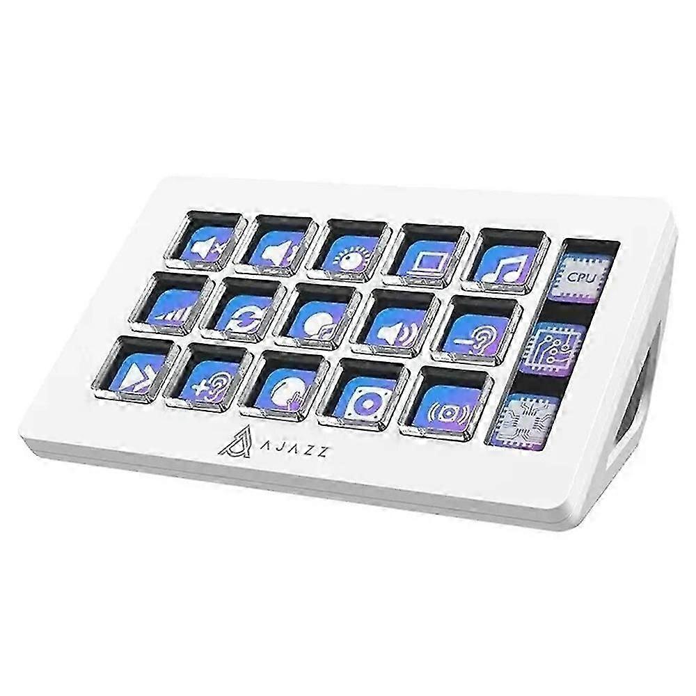 Ajazz Akp153e Desktop Assistant Console Panel Custom Programming Intelligent Display Mini Keyboard -
