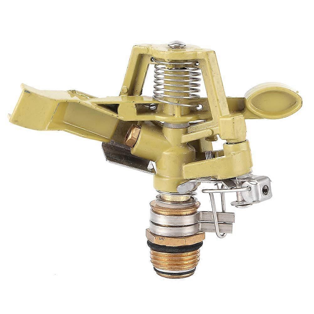 G1/2 Threaded Zinc Alloy Sprinkler with Rotating Spray Nozzle for Efficient Garden Lawn Irrigation