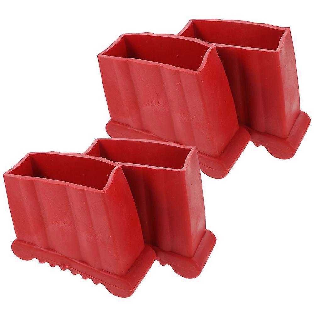 It sounds like you're referring to a product listing or description for **folding ladder feet covers** or **ladder foot protection mats**. Here's a