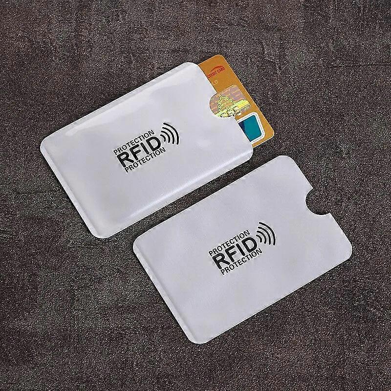 Rfid Blocking Card Sleeve Aluminum Foil Anti Theft Case