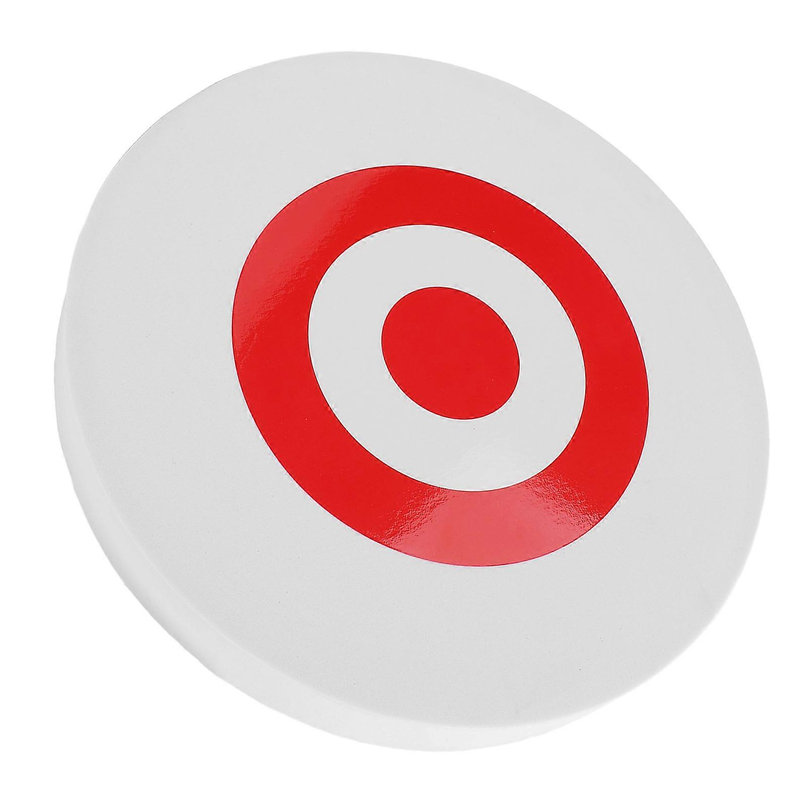 EVA Archery Target with 5 Target Papers Bright Color Increase Skills Round Arrow Moving Target for Outdoor