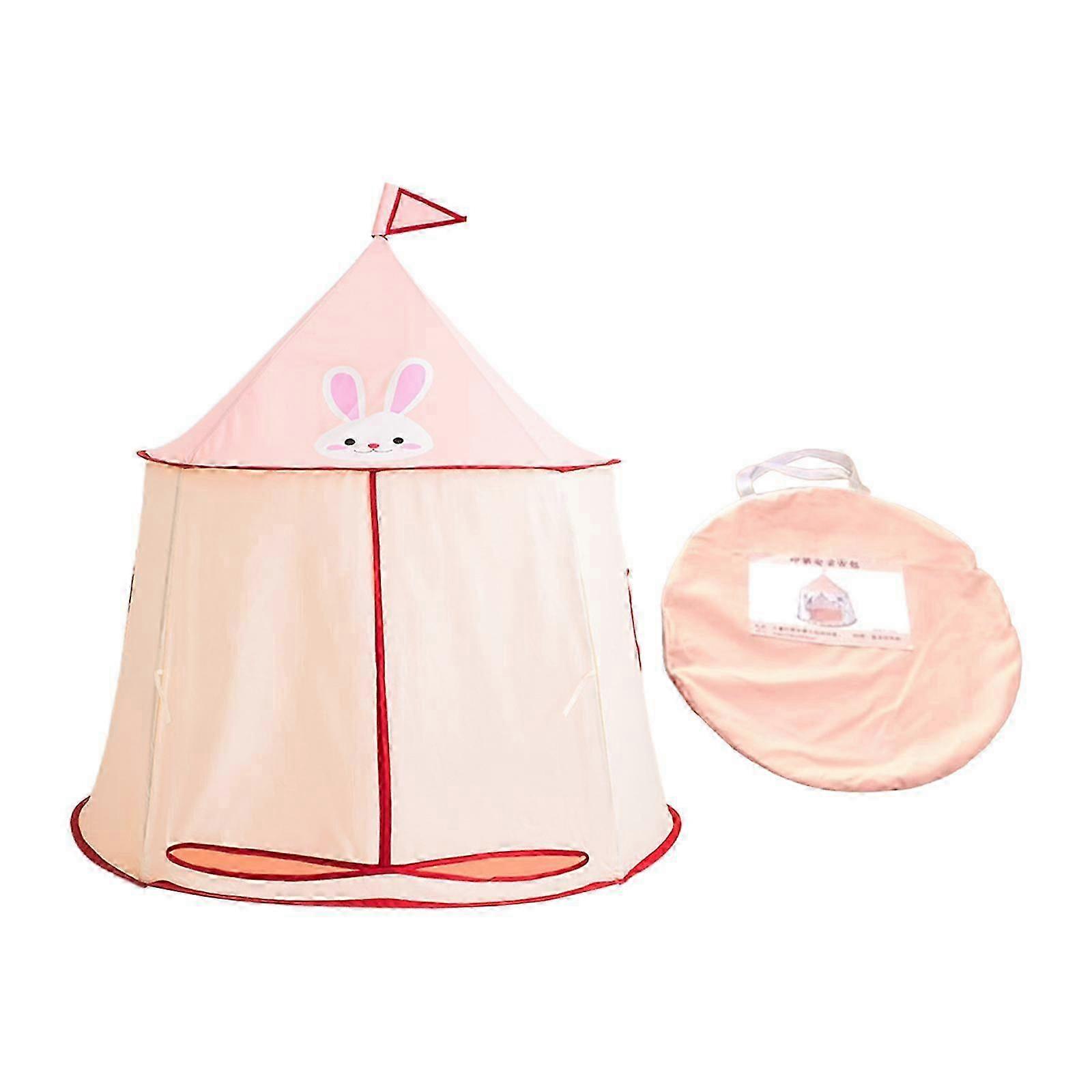 Large Playhouse Tent for Toddlers - Children��s Castle for Picnics, Backyard Fun and Carnivals - Pink