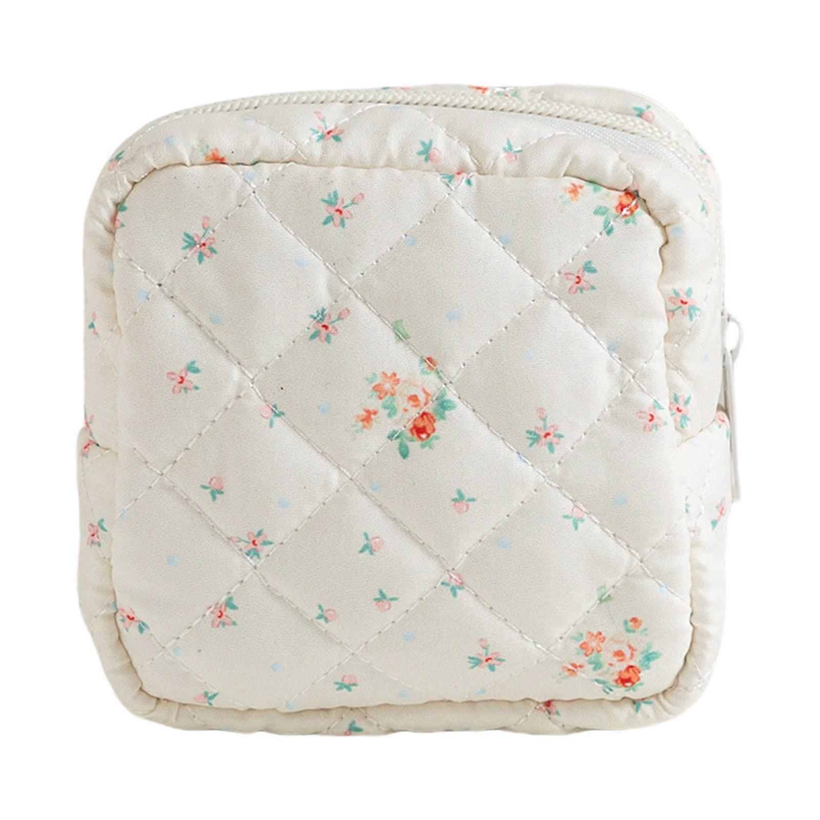 Discreet Sanitary Napkin Storage Bag with Secure Zippers for Women