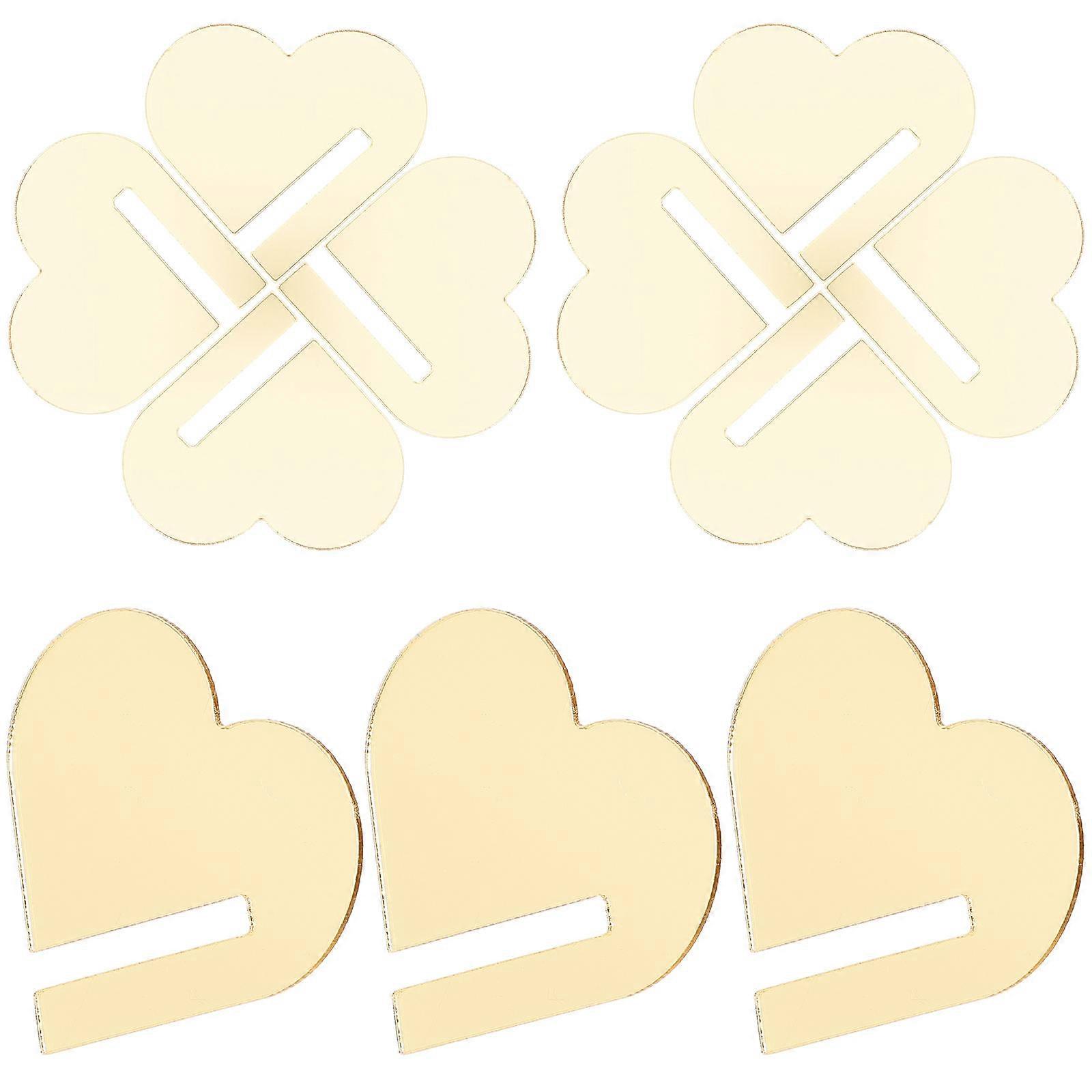 Heart Shaped Reusable Acrylic Wine Charms, Elegant Drink Tags for Weddings, Birthdays, Parties, & Versatile Beverage Markers for Guest Identification