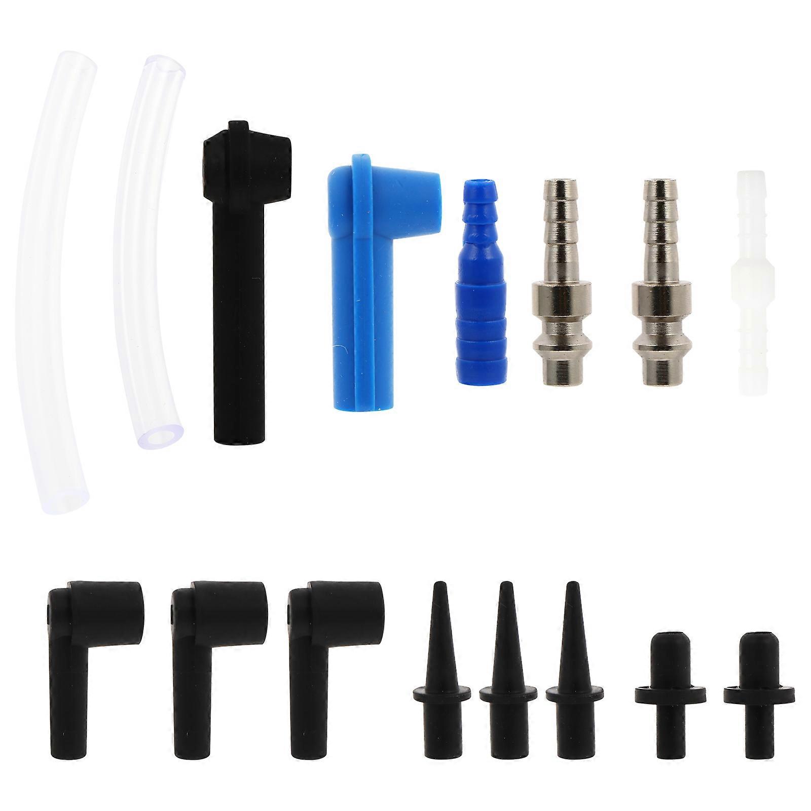 Brake Fluid Replace Tool Car Brake Oil Connector for Exchange 16Pcs Kit