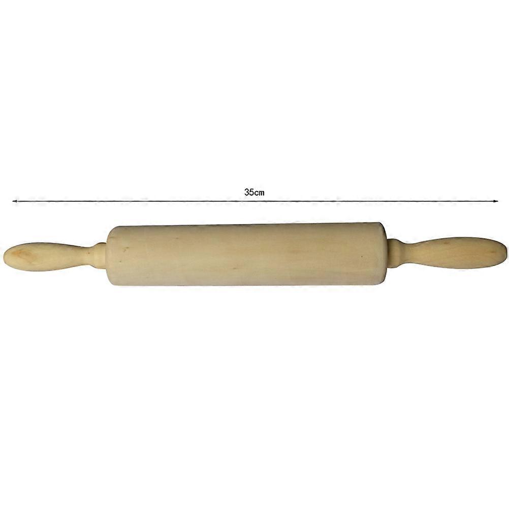 Bakery Rolling Pin Bamboo Cylindrical Traditional Bakery Pastry Making 1Pcs