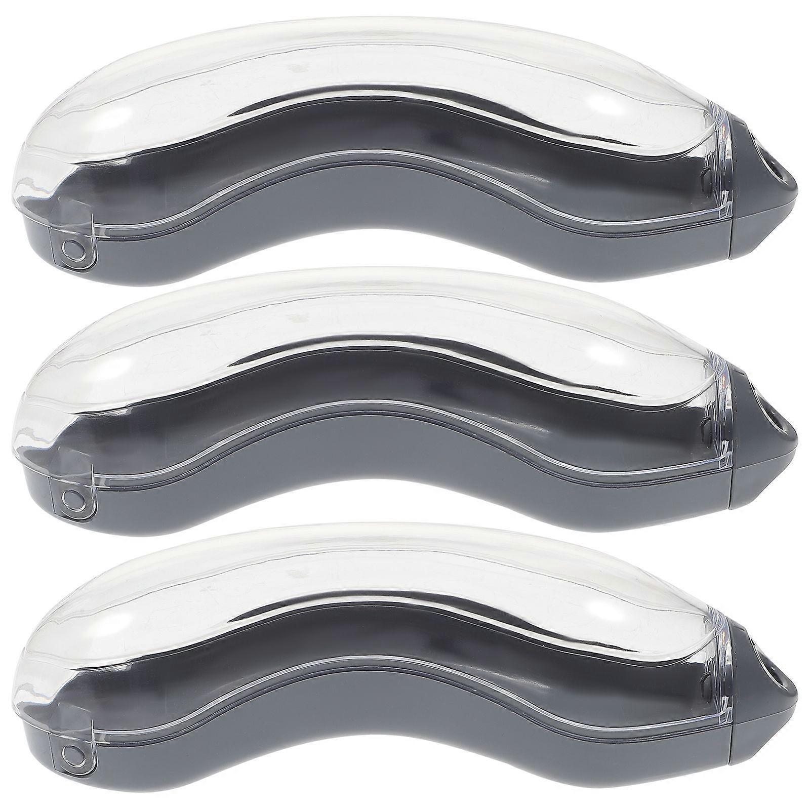 3Pcs Swimming Goggle Cases Swim Goggle Boxes Plastic Goggle Boxes Storage Cases (K20)