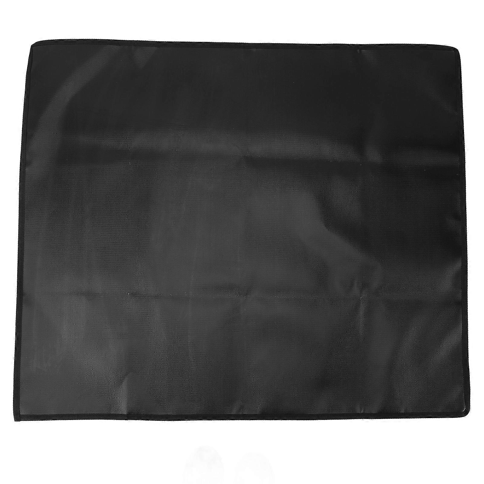 Under Mat Double Sided Rectangular Silicone Fireproof Grill Pad Fireplace Fire Pit for Deck Patio Lawn