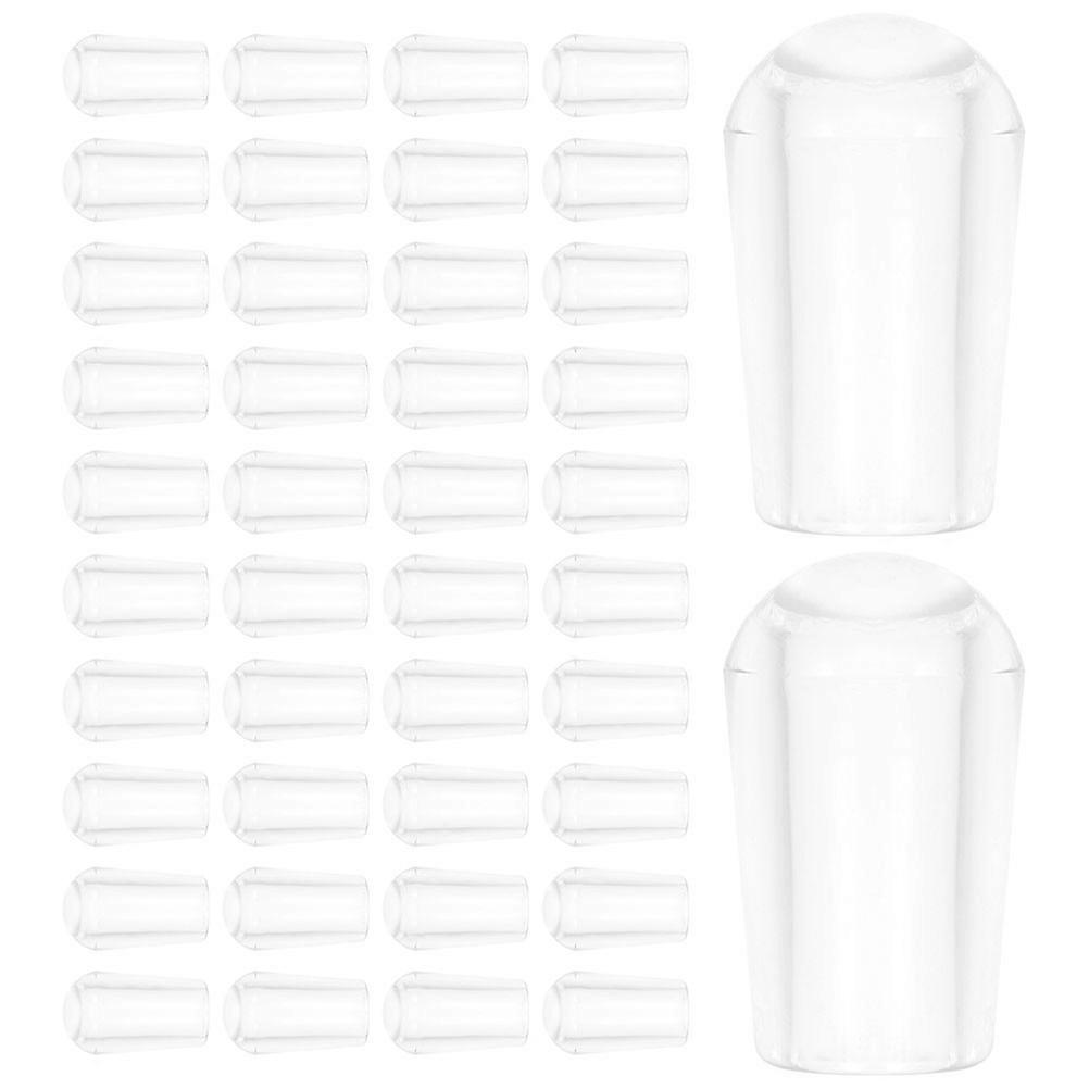 Hanger End Protective Caps Hanger Hook Protector Round Shape for Households 200Pcs
