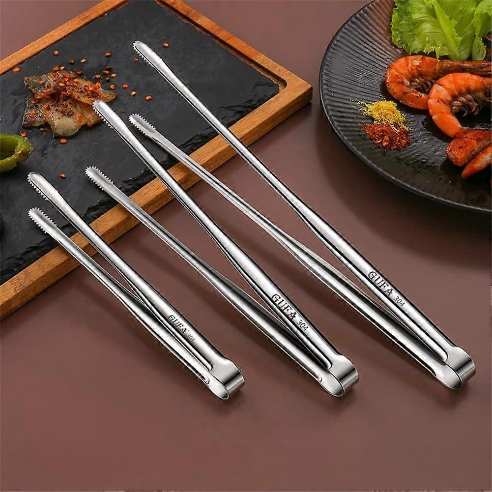 Japanese BBQ Tongs 304 Stainless Steel 12-Inch Grilling Tool for Outdoor Cooking and Barbecue Enthusiasts