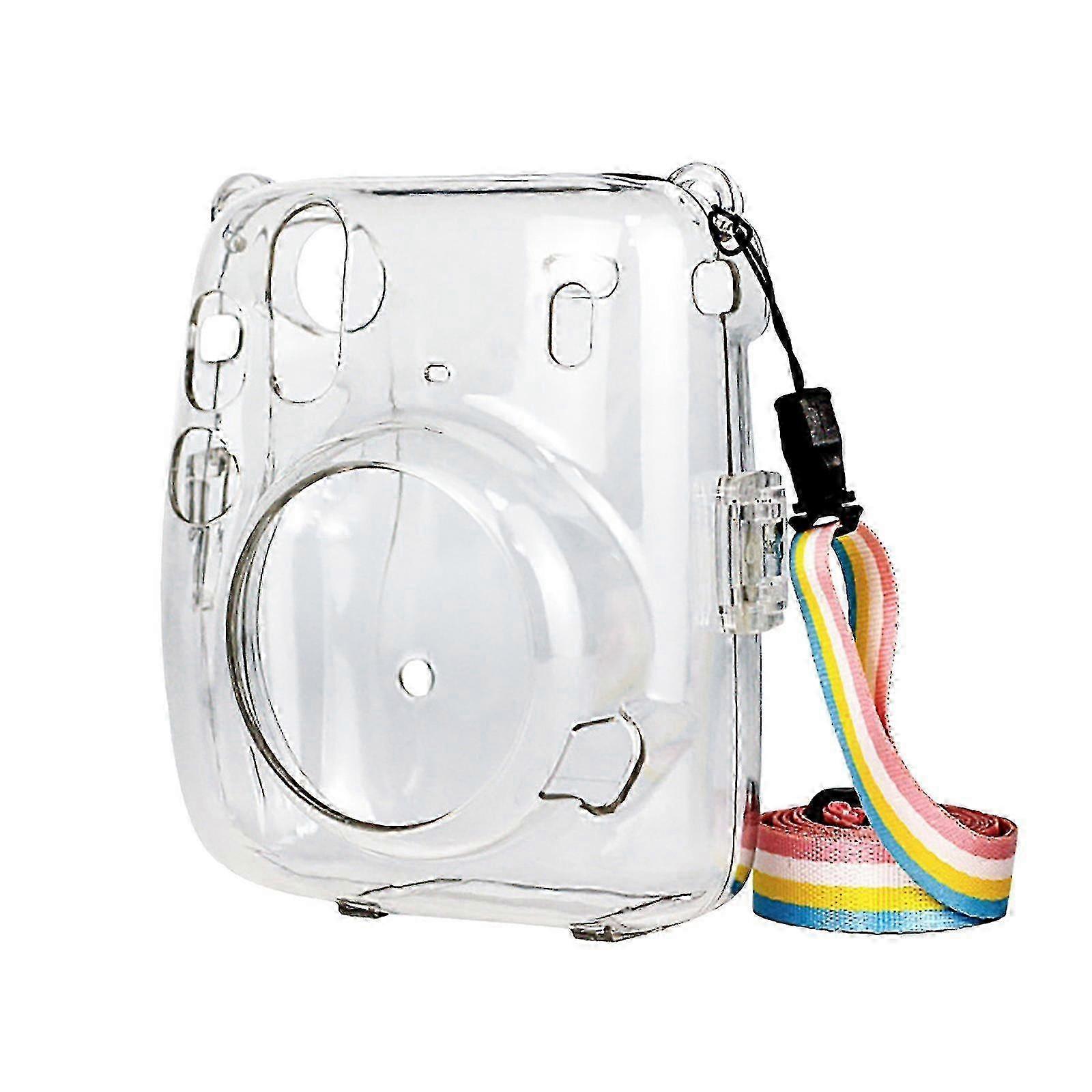 Protective Clear Case for Instant Camera Cover, Drop Resistant Compatible with Certain Brands