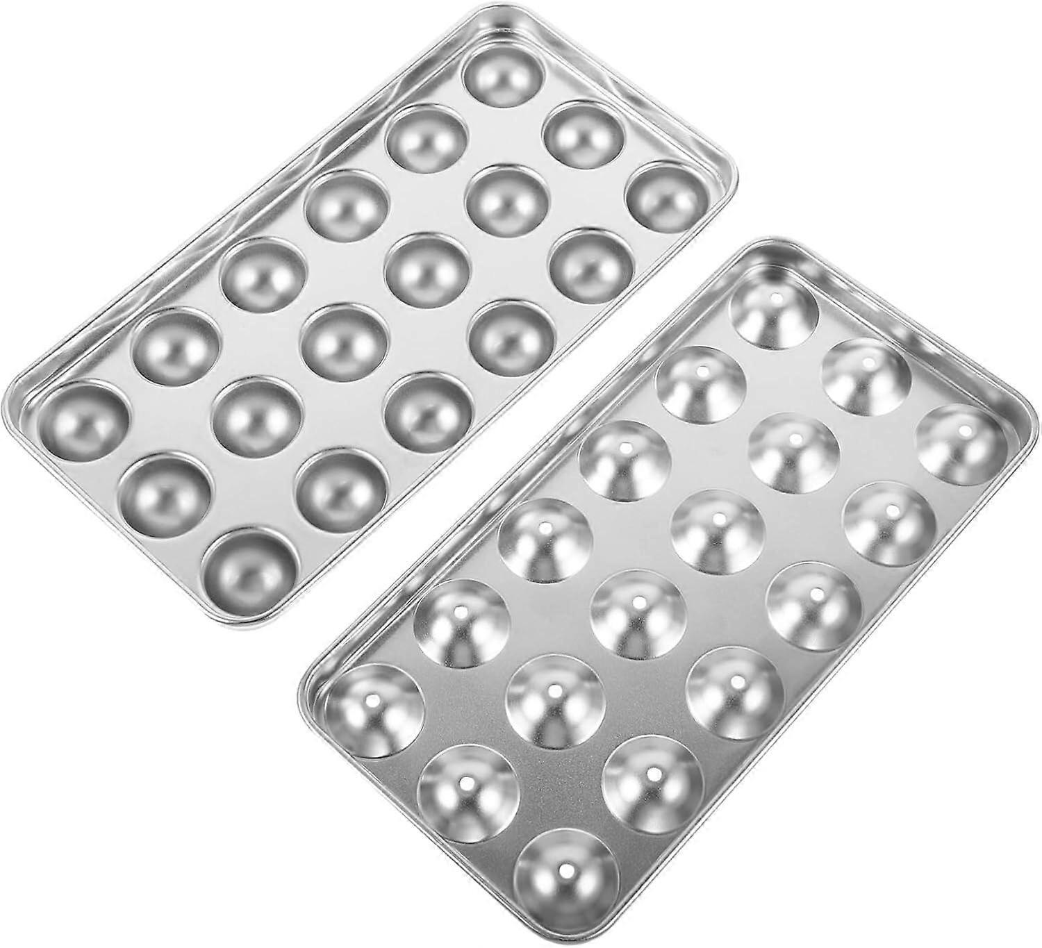 Ice cube trays, ice ball mold made of stainless steel 304, ice cube tray in classic style Silver