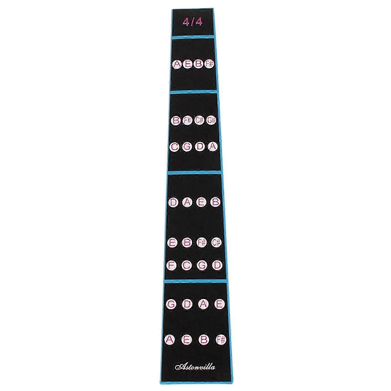 Removable 4/4 Violin Fiddle Finger Fingerboard Fretboard Sticker for Beginners Practice