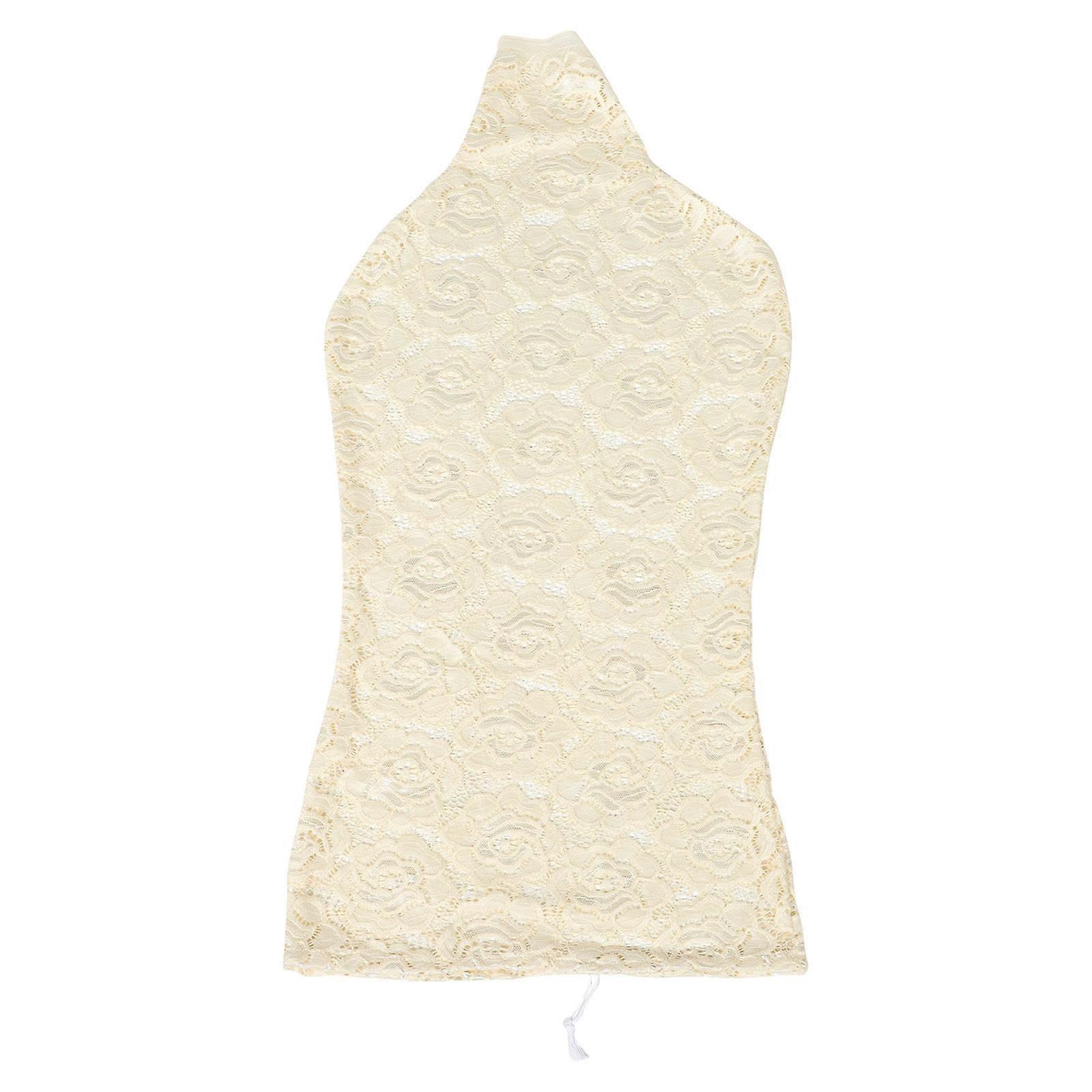 Dressmakers Dummies Lace Cover For School Projects Simple Style Golden Color 75x38.4cm 1Set