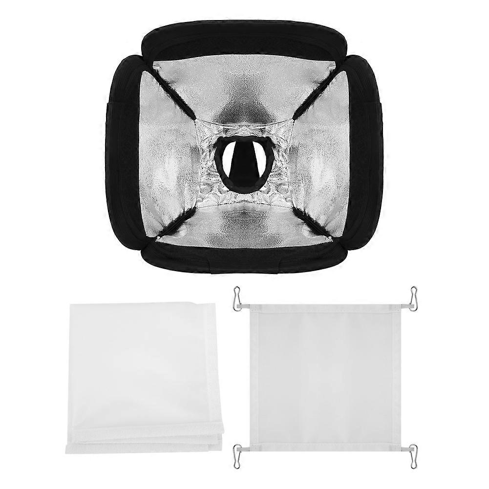 Universal Foldable Lightweight Quick Release Flash Diffuser Softbox for DSLR 23*23cm