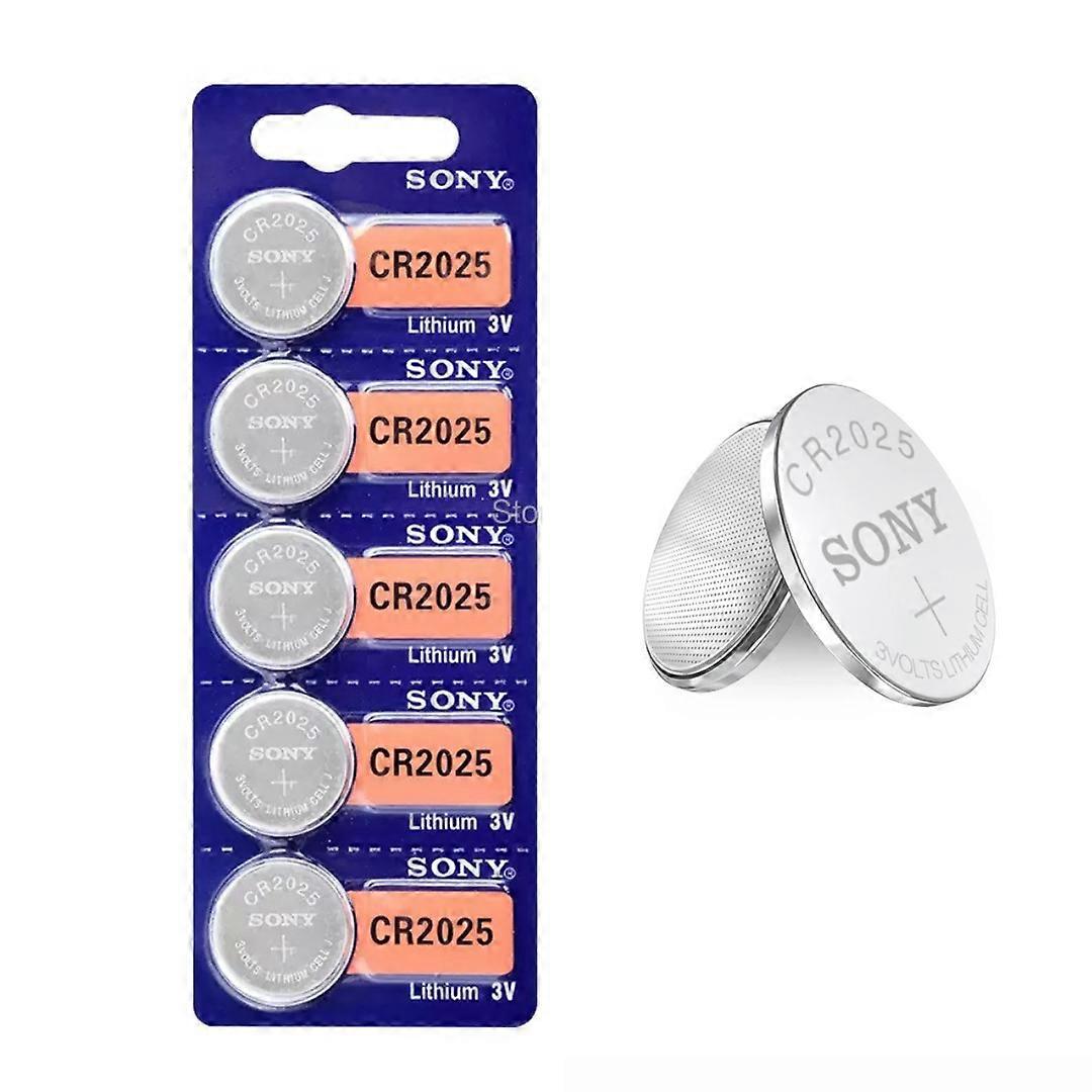 Sony Cr2025 Watch Batteries (5 Pack)