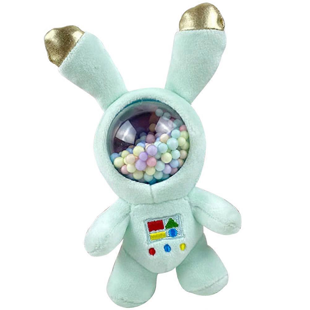 Hanging Bunny Pendant Astronaut Shape Bunny Modeling Keychain Home Decoration 6.29X3.14X1.18in Plush 1Pack