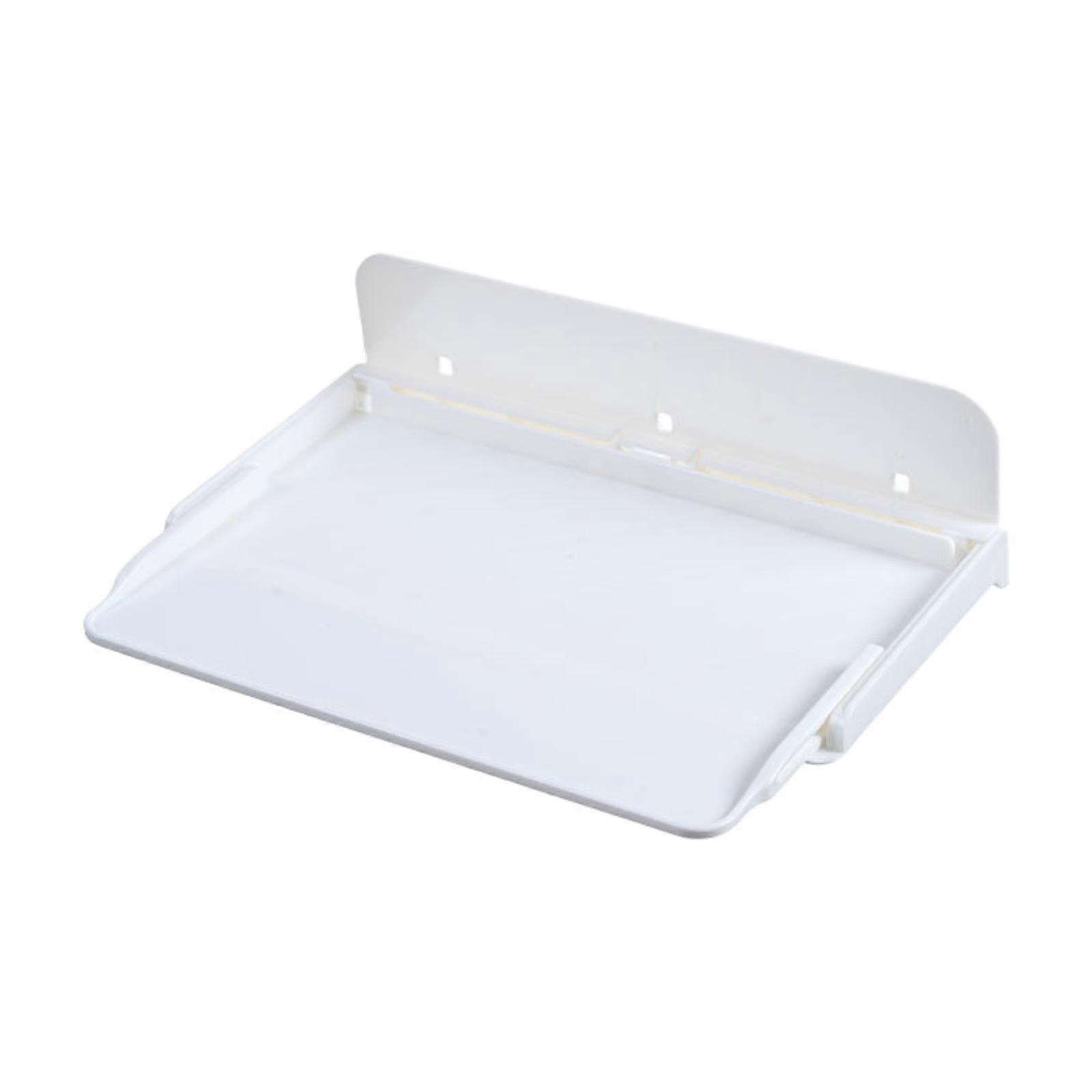Bedside Shelf Compact Folding Floating Shelf for Apartment Bedroom Dorm Room