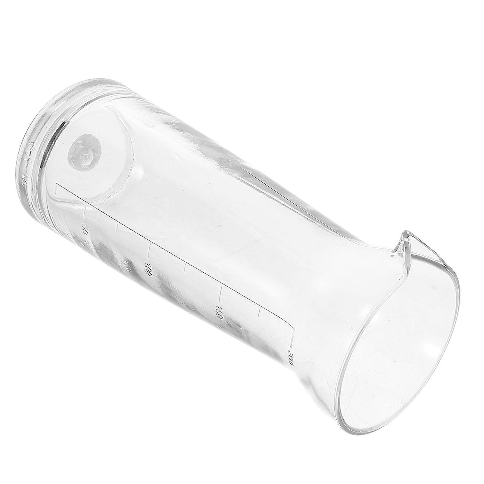 Wine Decanter Simple Design Clear Acrylic Beverage Decanter For Parties Formal Occasions Aeration 200ml 1Pcs