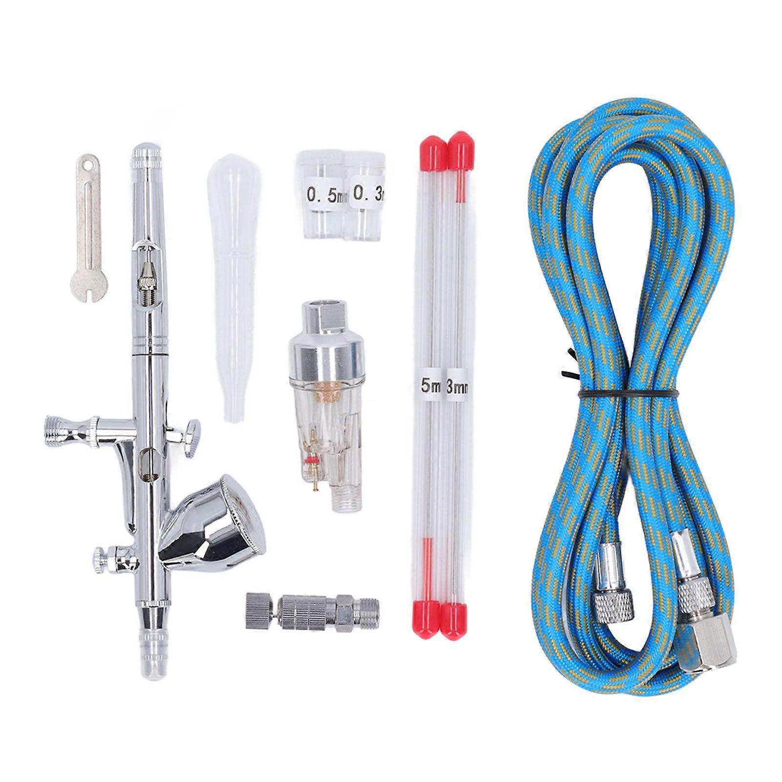 2025 Latest Model  Airbrush Kit Multifunction Dual Action Strong Copper Simple