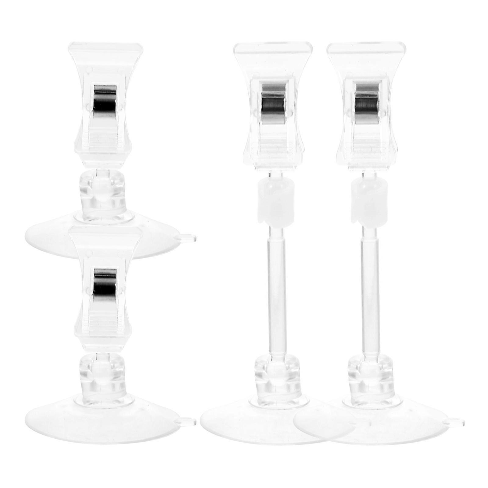 Multipurpose Car Accessories Organizing Accessories Transparent 4Pcs
