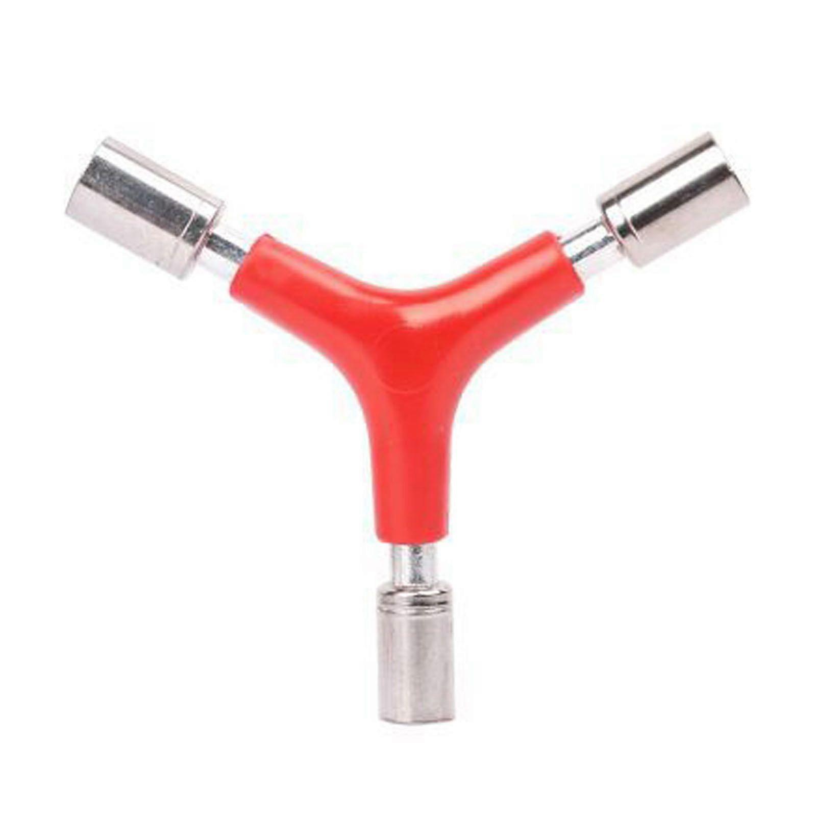 Y Shaped Socket Wrench 3 Way Triangular External Hex Combination Spanner Cycling Repair Tool 8mm 9mm 10mmYMQX)