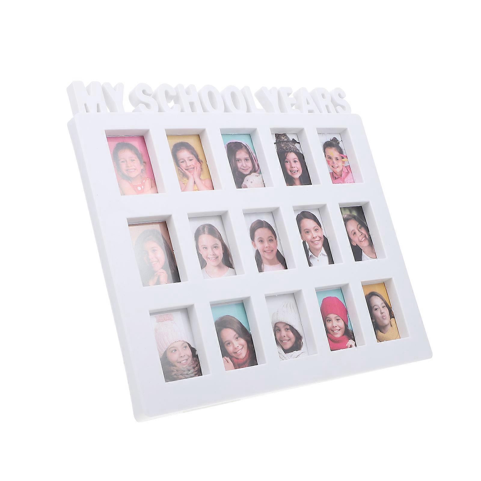 Adorable Memories Tabletop Photo Frame for School Years and Keepsake Picture Display, Ideal for Home Decoration