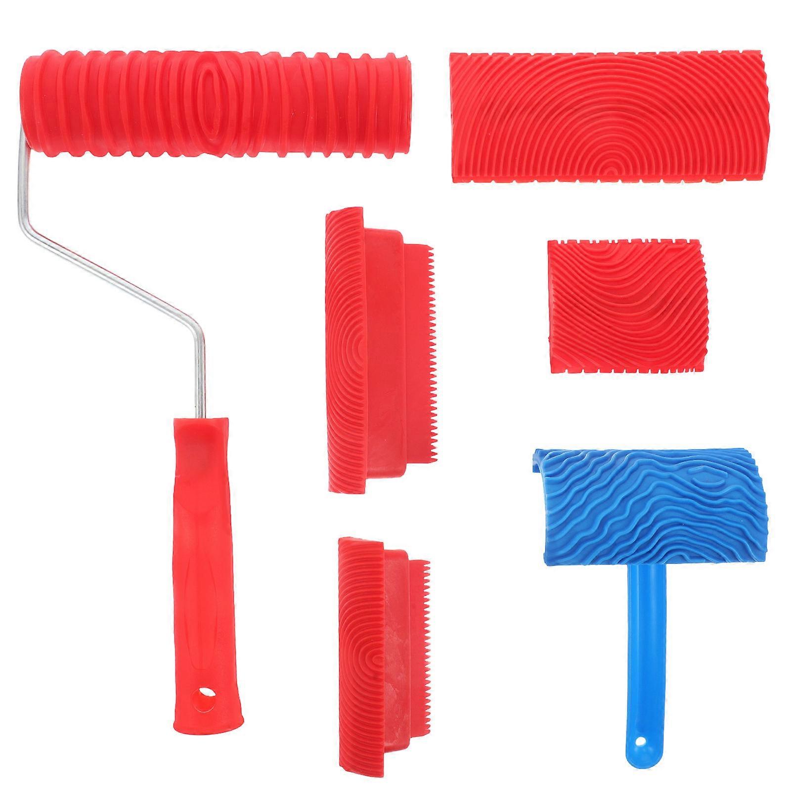 Faux Wood Grain Tool Diy Projects Wood Graining Painting Tool Set Diy Enthusiasts Plastic 12.4X7.5X1.8In 1Set