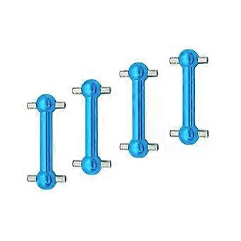 4 Pcs Eixo de Transmissão Dog Bone Part Veículo 1: 10 RC Car Crawler Hobby Driving Shaft Upgrade para Tamiya TT02 / TT02D / TT02S / TT-02