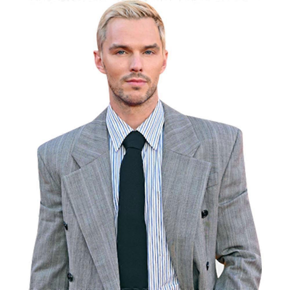 Nicholas Hoult (Grey Suit) Half Body Buddy Cutout