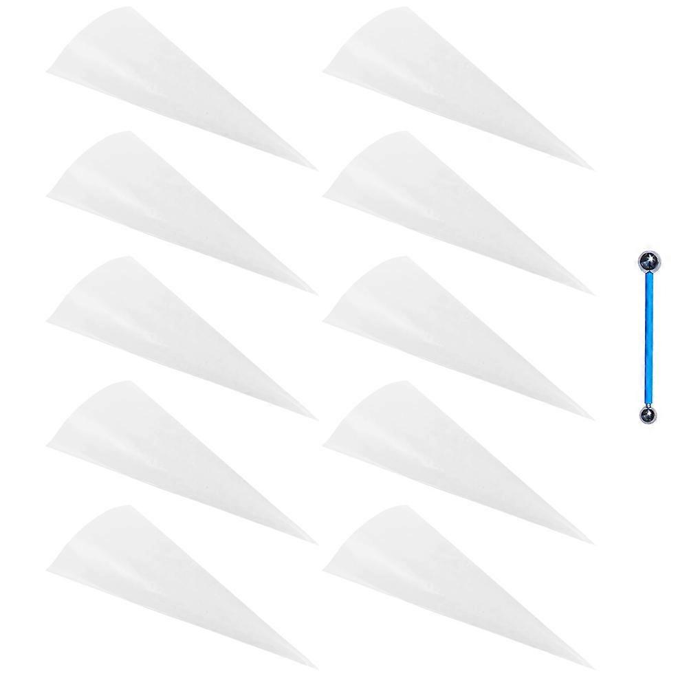 White HDPE Tile Grout Bag for Home Use Durable and Strong with Smooth Material Flow 50pcs