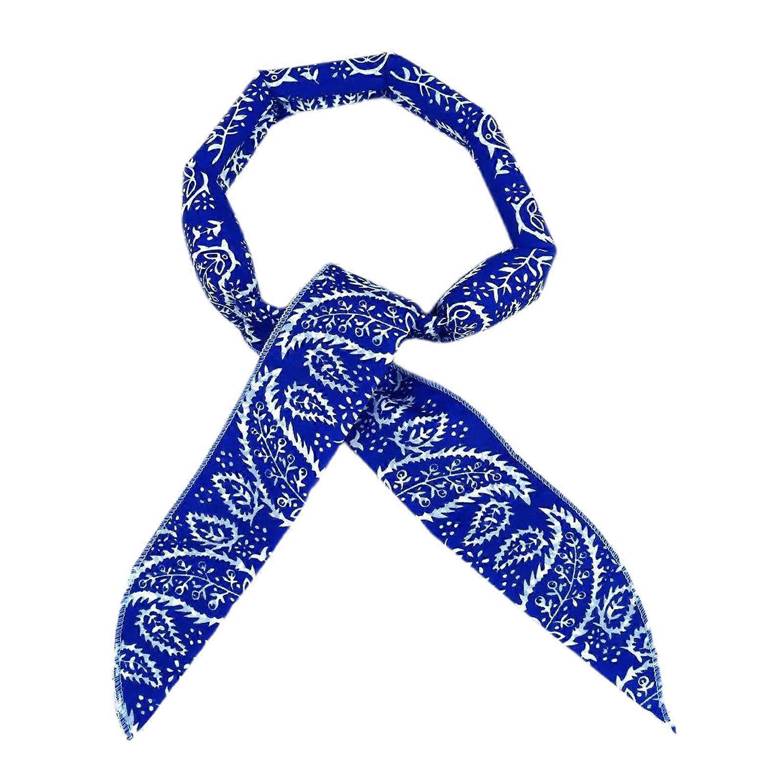 Cooling Bandana for the Neck, Instant Chill Cooling Neck Wrap Blue