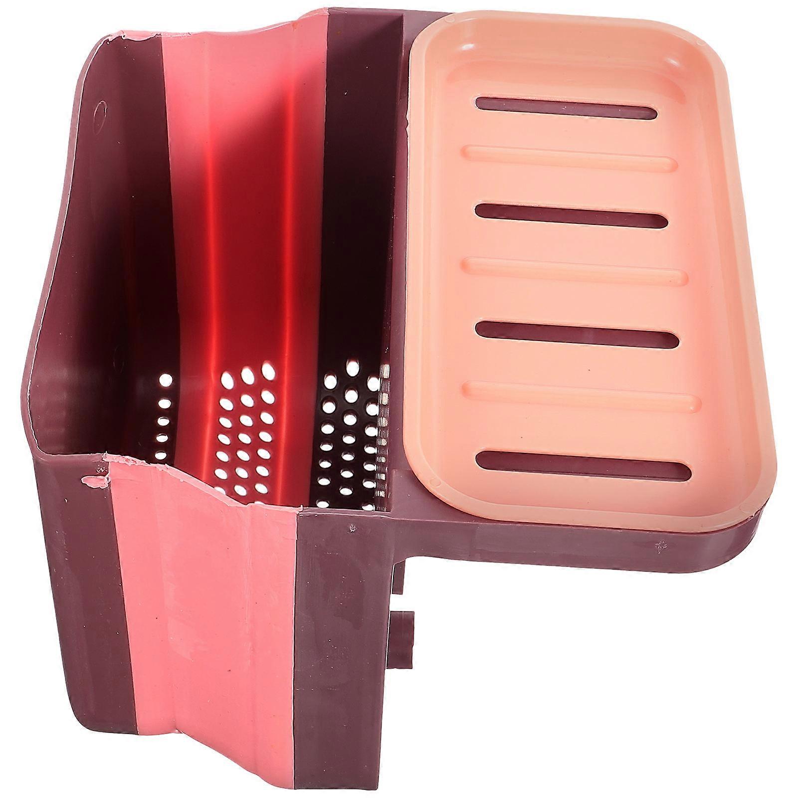 Detachable Versatile Draining Basket for Kitchen Sink – Multi Functional Storage Holder for Fruits, Vegetables, and Utensils – Easy Clean & Efficient