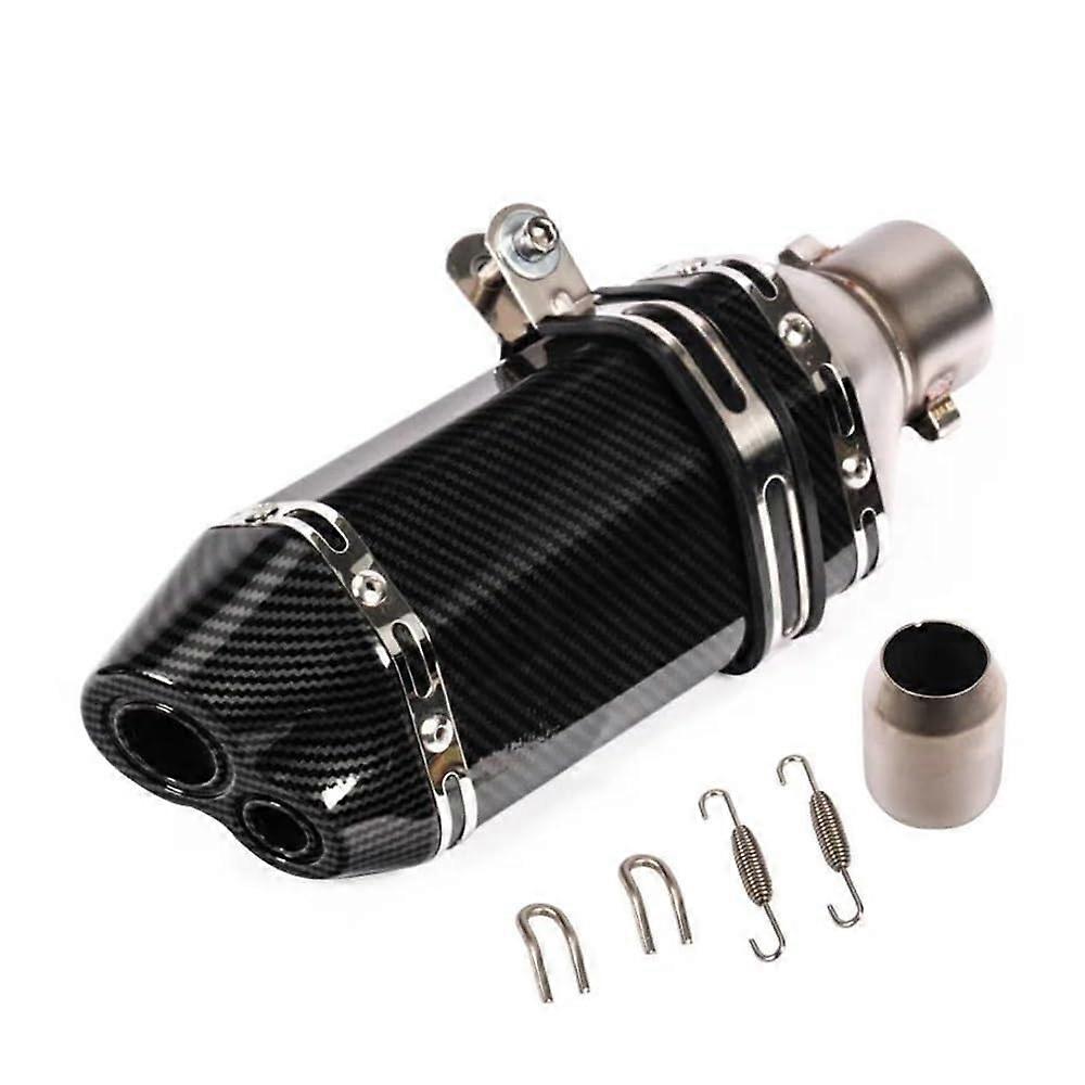 Motorcycle Exhaust System, 51 Mm Diameter, 310 Mm Length, Silencer With DB Killer, Exhaust Pipe Silencer