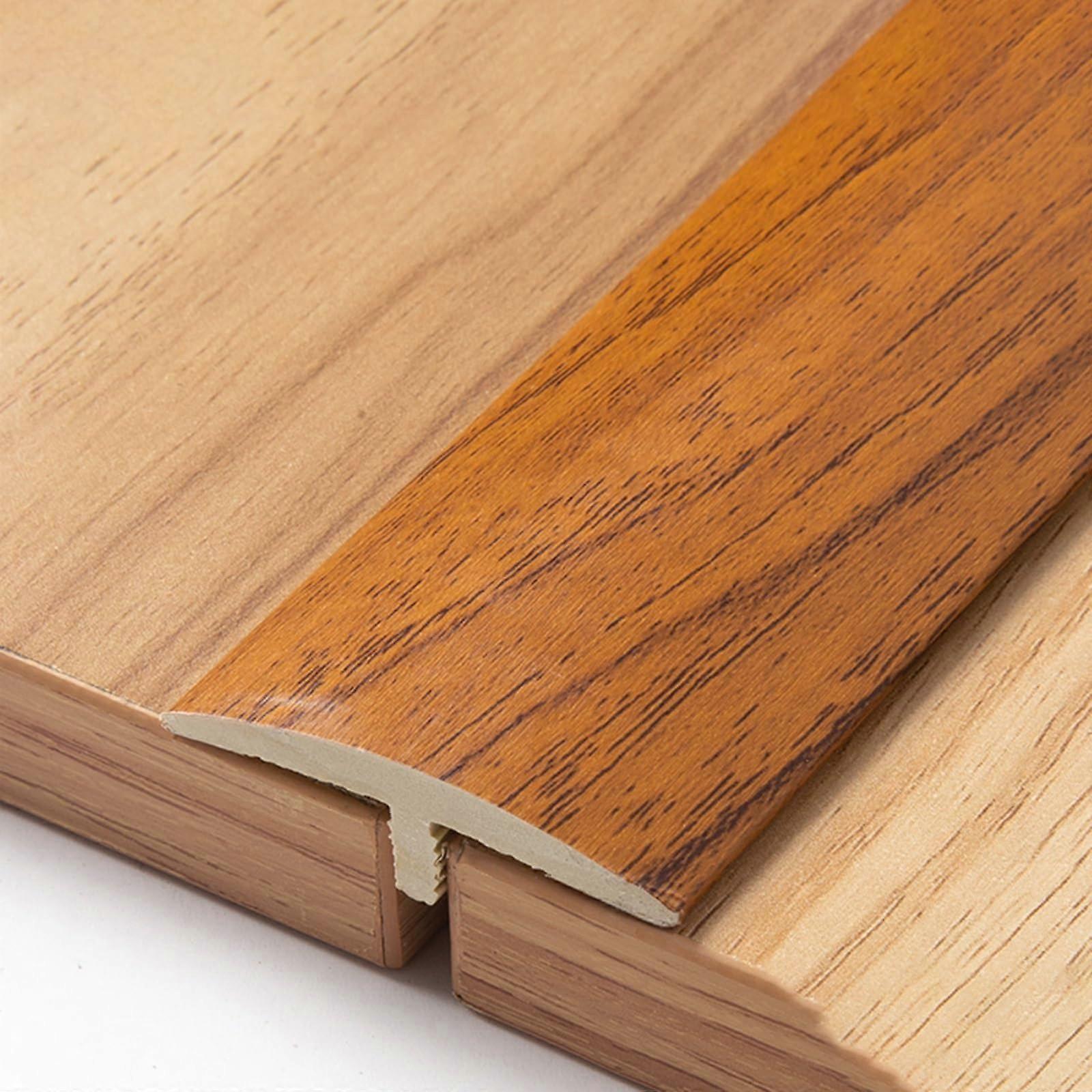 Floor Transition Strips T-Shaped Wood-To-Tile Threshold Self-Adhesive Edge Strips For Door Gaps Edge Trim Model G