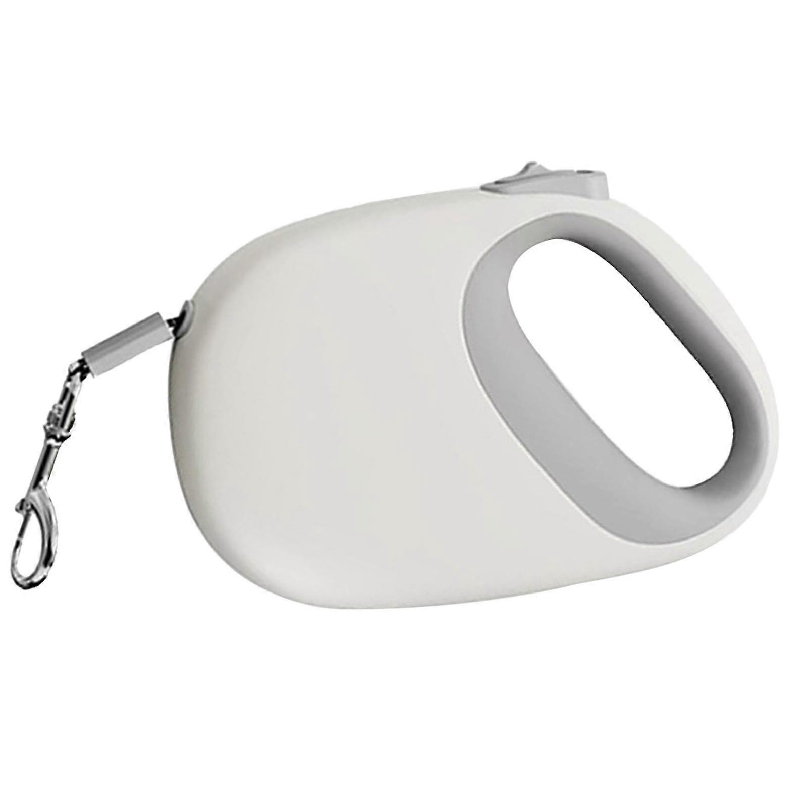 Extendable Dog Harness, 5M Portable Pull Strap NonSlip Pet Guide with Brake Break Lock for Small Medium Dogs gray